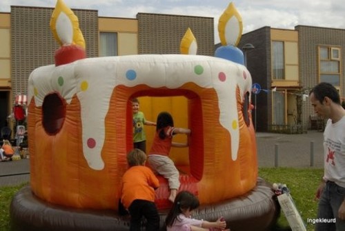 Springkussen Taartkussen